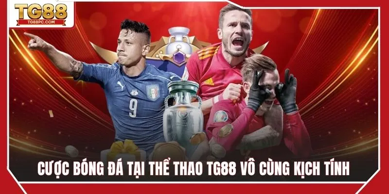 Trận bóng đá kịch tính trên sảnh cá cược